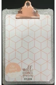 A5 CLIPBOARD WITH MEMO PAD SILVER thumbnail 1