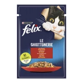 Felix Sığır Etli Kedi Yaş Mama 85 Gr - 1