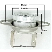 10 Adet KSD302 60C 16A Limit Termostat - 5
