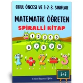 Çocuklara Matematik Öğreten Kitap (Spiralli) - 1