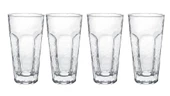 Madame Coco Floressa 4 Lü Cam Su,Meşrubat Bardağı 275Ml 8,5X16,5Cm - 1