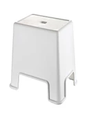 Geseus  Büyük Boy Banyo Taburesi Çok amaçlı Tabure-129-Beyaz - 1