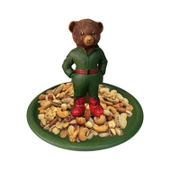 Teddy Bear Ralph L Çerezlik - Kahvaltı - Kahve - Meyve Sunum Tabağı - 4