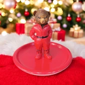 Teddy Bear Ralph L Çerezlik - Kahvaltı - Kahve - Meyve Sunum Tabağı - 1