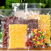 25X35 Cm Endüstriyel Tip 5 KG 350 ADET 80 Mikron Gıda Vakum Şarküteri Bakliyat Peynir Poşeti Torbası - 3