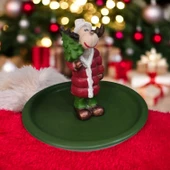 Yılbaşı Noel Geyiği Çerezlik - Kahvaltı - Kahve - Meyve Sunum Tabağı - 1