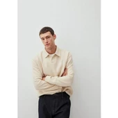 DÜĞMELİ SWEATSHIRT - 2