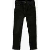 BOYS BLACK SKINNY FIT DENIM - 6