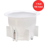 Flora Eko Sessiz Çift Kanatlı Wc Kapağı (F064) x 180 Adet - 1