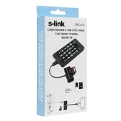 S-link SMG-423 Micro Usb to Cep Tel Kart Okuyucu + Hup Çevirici - 2