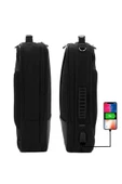 Case Club 1408 Usb Aparatlı 17. inç Sırt Çantası Su Geçirmez Mat Destekli Laptop Bölmel - 5