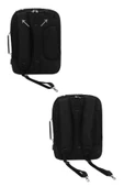 Case Club 1408 Usb Aparatlı 17 inç Omuz El Sırt Çantası Su Geçirmez Mat Destekli Omuz Askılı - 7