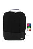 Case Club 1408 Usb Aparatlı 17. inç Sırt Çantası Su Geçirmez Mat Destekli Laptop Bölmel - 2