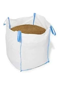 Büyük Boy 10 Adet 90x90x150 CM  Sanayi Tipi Big Bag Grit Solucan Çuval 1 Ton Kapasiteli Alt Kapalı Üst Açık - 2
