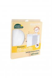 OMAK Geniş Pencere Sinekliği Sinek Böcek Tülü Kendinden Yapışkanlı Cırtlı Sineklik 130x150 Cm - 1