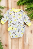 Dino Erkek Bebek Pijama Takım - 2