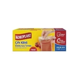 Koroplast Çift Kilitli Dondurucu Torbası Küçük Boy 10 X 15 Cm 12 Li x 5 Adet - 2