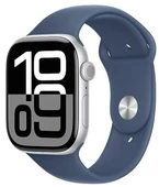 Apple Watch Series 10 GPS 46 MM Alüminyum Kasa Spor Kordon S/L Akıllı Saat Kot Rengi (Apple Türkiye Garantili) - 1