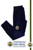 Fenerbahçe Orijinal A Takım Futbolcu Lacivert Antrenman Çocuk T-Shirt + Eşofman Alt Set - 3