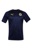 Fenerbahçe Orijinal A Takım Futbolcu Lacivert Antrenman Çocuk T-Shirt + Eşofman Alt Set - 2