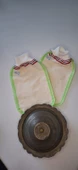 EKER-YEŞİL BİYELİ HIZLIGİY KESE SETİ-2 ADET KESE-LASTİKLİ KESE- BANYO VE DUŞ KESESİ-STANDART KESE - 5