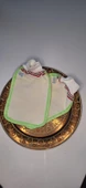 EKER-YEŞİL BİYELİ HIZLIGİY KESE SETİ-2 ADET KESE-LASTİKLİ KESE- BANYO VE DUŞ KESESİ-STANDART KESE - 2