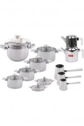 Aryıldız King Sedef 22 Parça Cam İdeal Set - 1