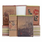 Toptan Defter 60 Adet Sert Kraft Kapak Çizgili Sayfa 4 Model - 1