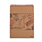 Toptan Defter 60 Adet Sert Kraft Kapak Çizgili Sayfa 4 Model - 6