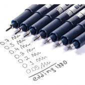 EDDING TEKNIK CIZIM KALEMI 0.7 MM SIYAH 1880 thumbnail 2