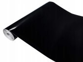 D-c-fix 546-1272 Parlak Düz Siyah Yapışkanlı Folyo (45cm x 3mt) - 1