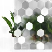 D-c-fix 334-0039 Geometrik Desenli Statik Cam Folyo (45cm x 1mt) thumbnail 2