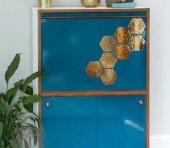 D-c-fix 200-3244 Parlak Petrol Mavi Kendinden Yapışkanlı Folyo thumbnail 5