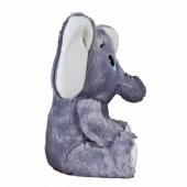 Fil Peluş Oyuncak 30 Cm Gri Fil Fanus Biblo Kalemlik Kupa Set - 4