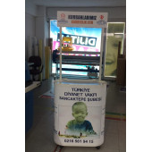 Oval Tekerlekli Reklam Tanıtım Ve Tad Standı - 4