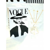 VOGUE, Woman in Hat, Openable Decorative Book Box, Fashion Fake Books, Home Decoration - 1