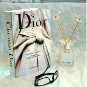 DIOR, Arched, Openable Decorative Book Box, Fashion Fake Books, Home Decoration - 1