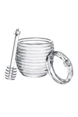 Madame Coco Lorenzo Kaşıklı Cam Bal Kavanozu - 240ml - 6