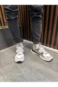 Luizpauloshoes LUİZ PAULO 1098 FÜME BEYAZ ERKEK SPOR SNEAKERS - 3