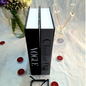 Vogue & Dior, Openable Decorative Book Box, Fashion Fake Books, Home Decor, Set of Two - 2