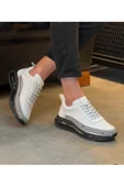 Luizpauloshoes LUİZ PAULO 1088 BEYAZ ERKEK DERİ SNEAKERS - 1
