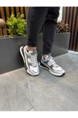 Luizpauloshoes LUİZ PAULO 1098 FÜME BEYAZ ERKEK SPOR SNEAKERS - 2
