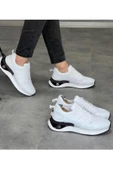 Luizpauloshoes 1011 ÜÇ ÇİZGİ BEYAZ EVA TABAN ERKEK SNEAKER - 1