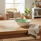 GÜRAL PORSELEN Avanos 15 Cm Bone Düz Tabak thumbnail 4