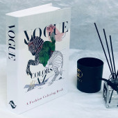 VOGUE OPENABLE DECORATIVE BOOK BOX - 1