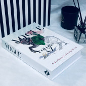 VOGUE OPENABLE DECORATIVE BOOK BOX - 2