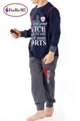 DoReMi Erkek Çocuk Pijama Takımı-705 thumbnail 8