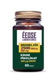 EEOSE Bromelain 2500 Gdu/g Ve Krom Pikolinat - 60 Tablet - 4