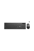 Kw201 Kablosuz Türkçe Q Klavye & Mouse Set Siyah - 1