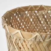 SUMUHOME KLYNNON DEKORATİF İÇ ORTAM BAMBU SAKSI 12 CM - 2